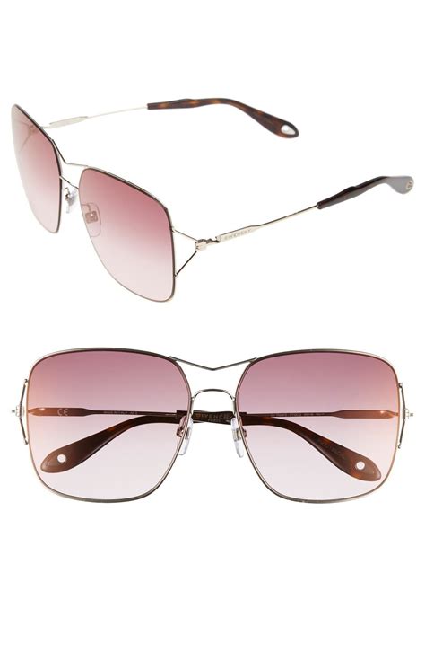 givenchy 58mm square sunglasses|Women's Designer Givenchy Square & Rectangle .